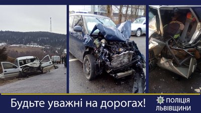 Від початку війни на автодорогах Львівщини сталося понад три сотні ДТП