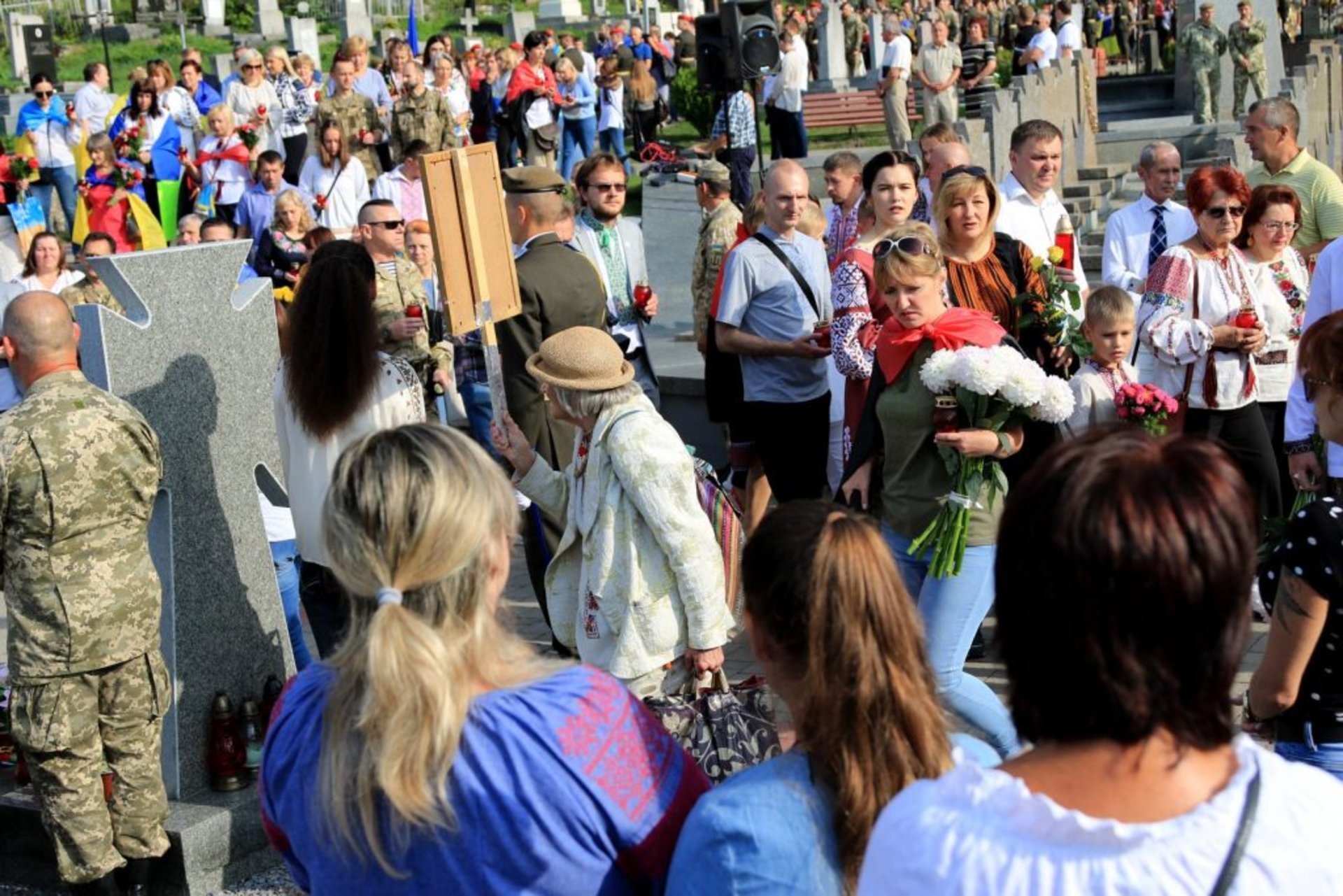 Львівщина урочисто відзначає 28-му річницю Незалежності України. Фото: 4studio.