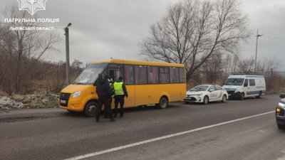 У Стрийському районі поліція винесла 6 постанов на перевізників (ФОТО)