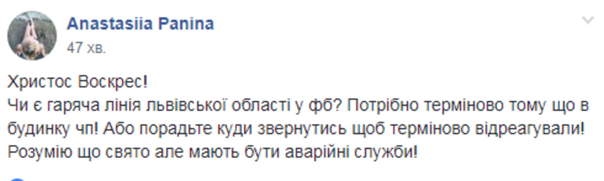 Скриншот/Facebook