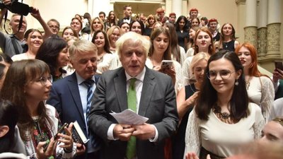 Львівщина дякує Борису Джонсону за підтримку України (ФОТО)