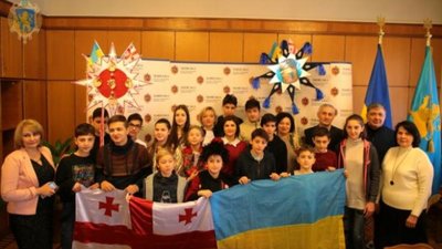 На Львівщину приїхали діти учасників бойових дій з Грузії та Херсонщини
