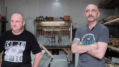 У Чернівцях двоє ветеранів АТО відкрили столярну майстерню (ВІДЕО)