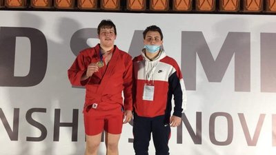 Львів’янин став чемпіоном світу з боротьби самбо серед юнаків