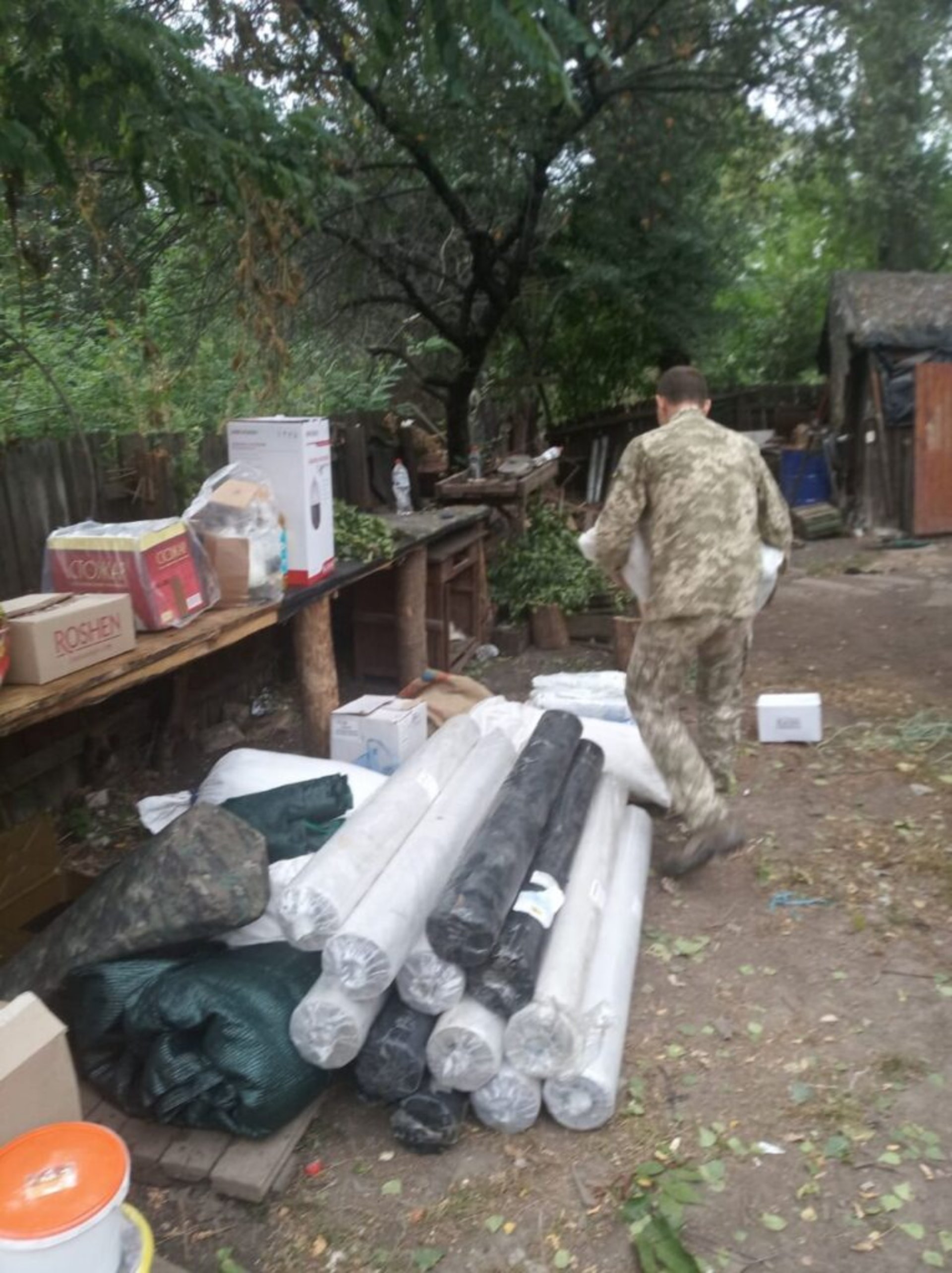 Військовим 24-ої бригади на передову передали необхідне обладнання, фото ЛМР