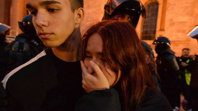 У Москві жителі вийшли на мітинги проти мобілізації (ВІДЕО)