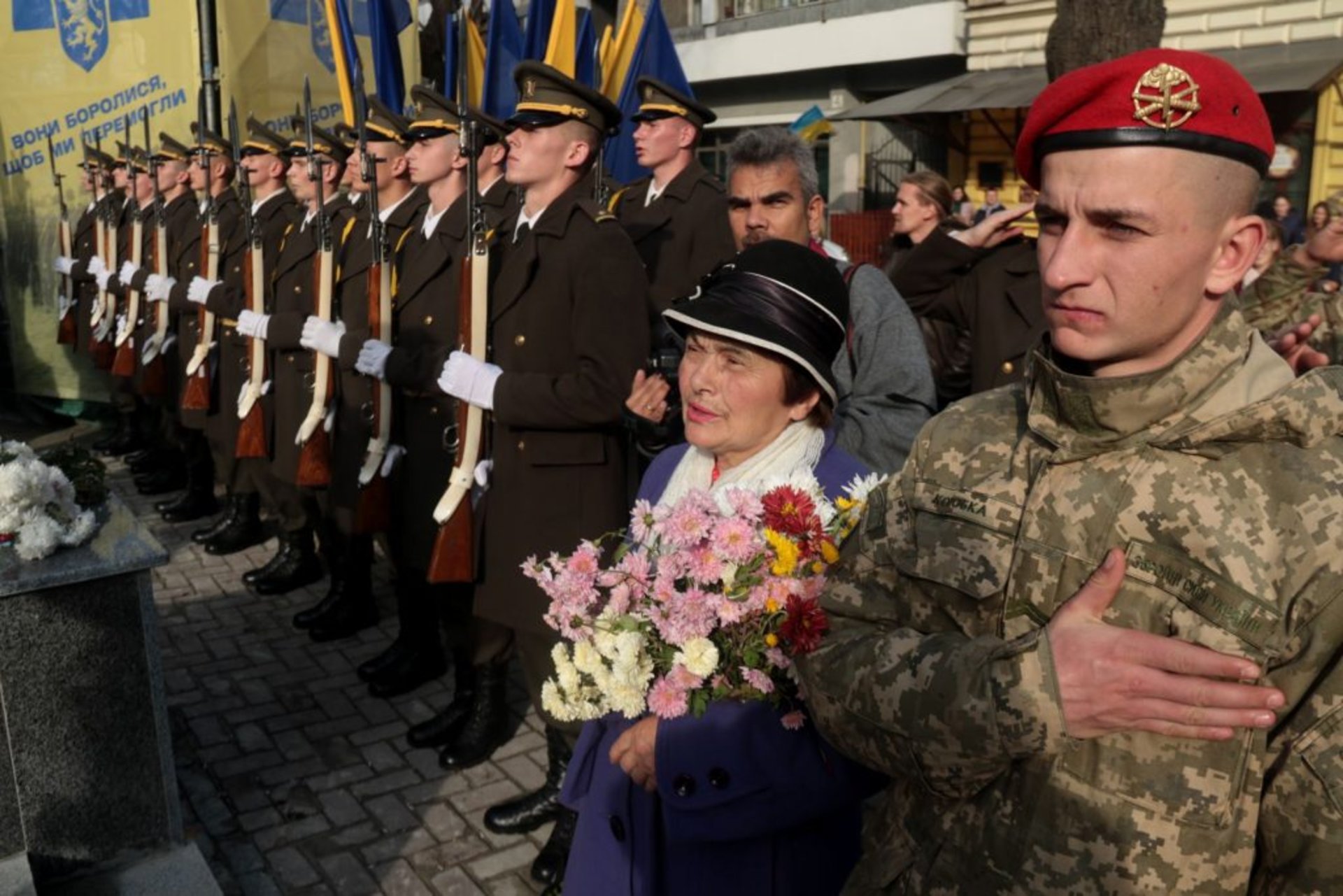 Відкриття пам’ятника героям ЗУНР та УГА у м. Львові