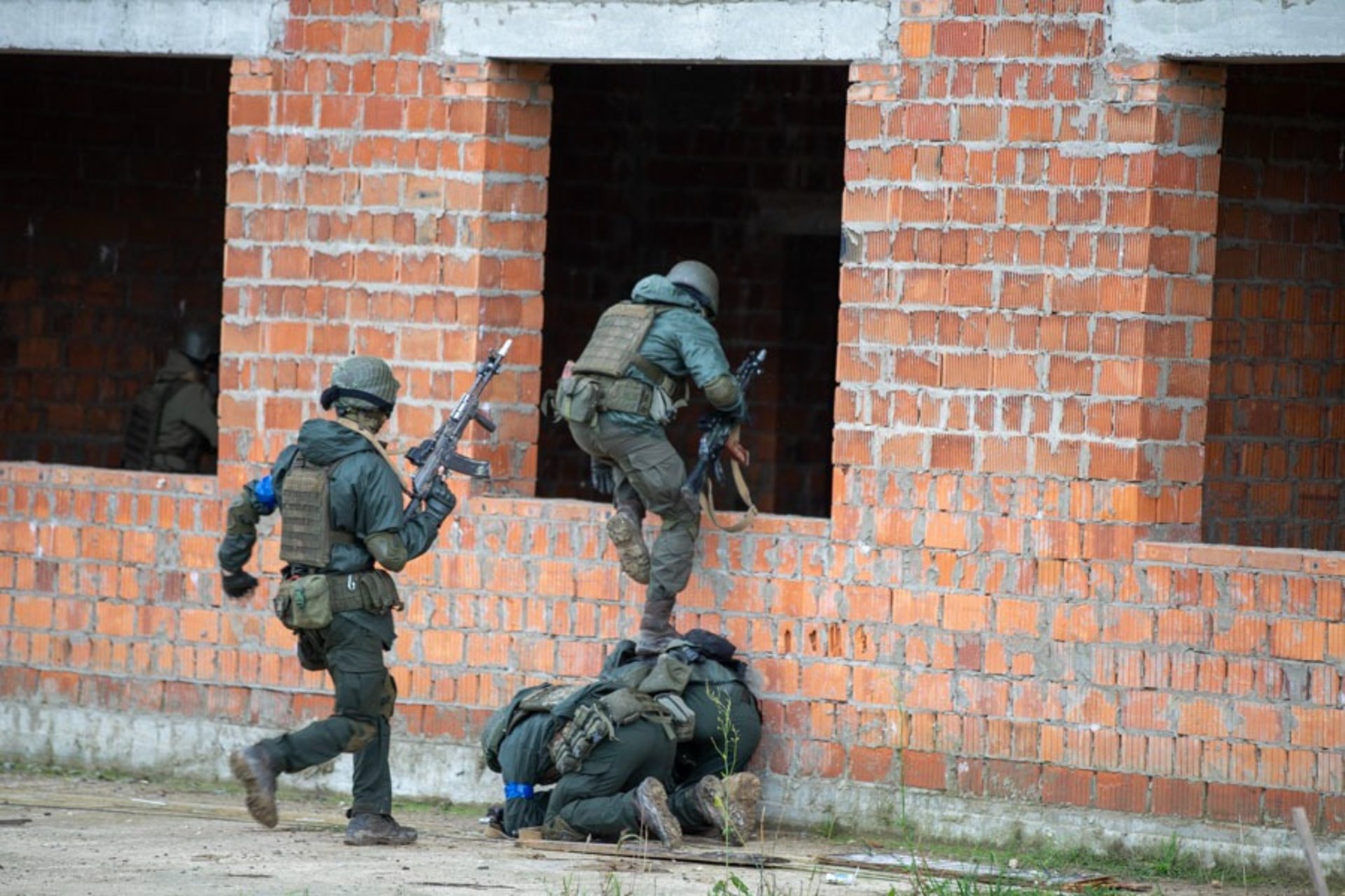 Національна гвардія блискуче відпрацювала бій у місті під час міжнаціональних навчань «Rapid Trident 2021», фото НГУ