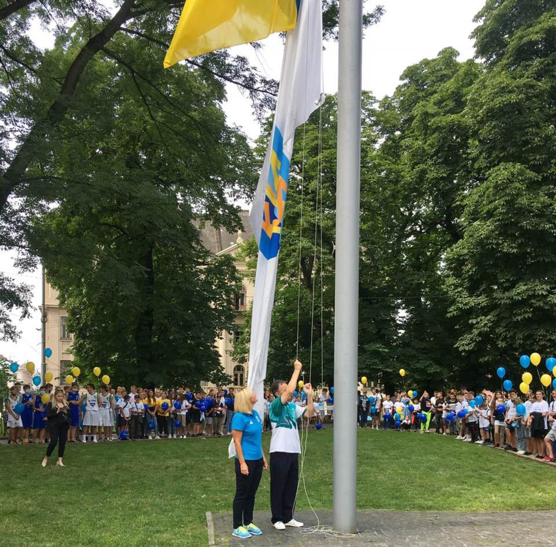 З нагоди Токійської Олімпіади у Львові відбулося спеціальне погашення поштової марки, фото Оксана Вацеба