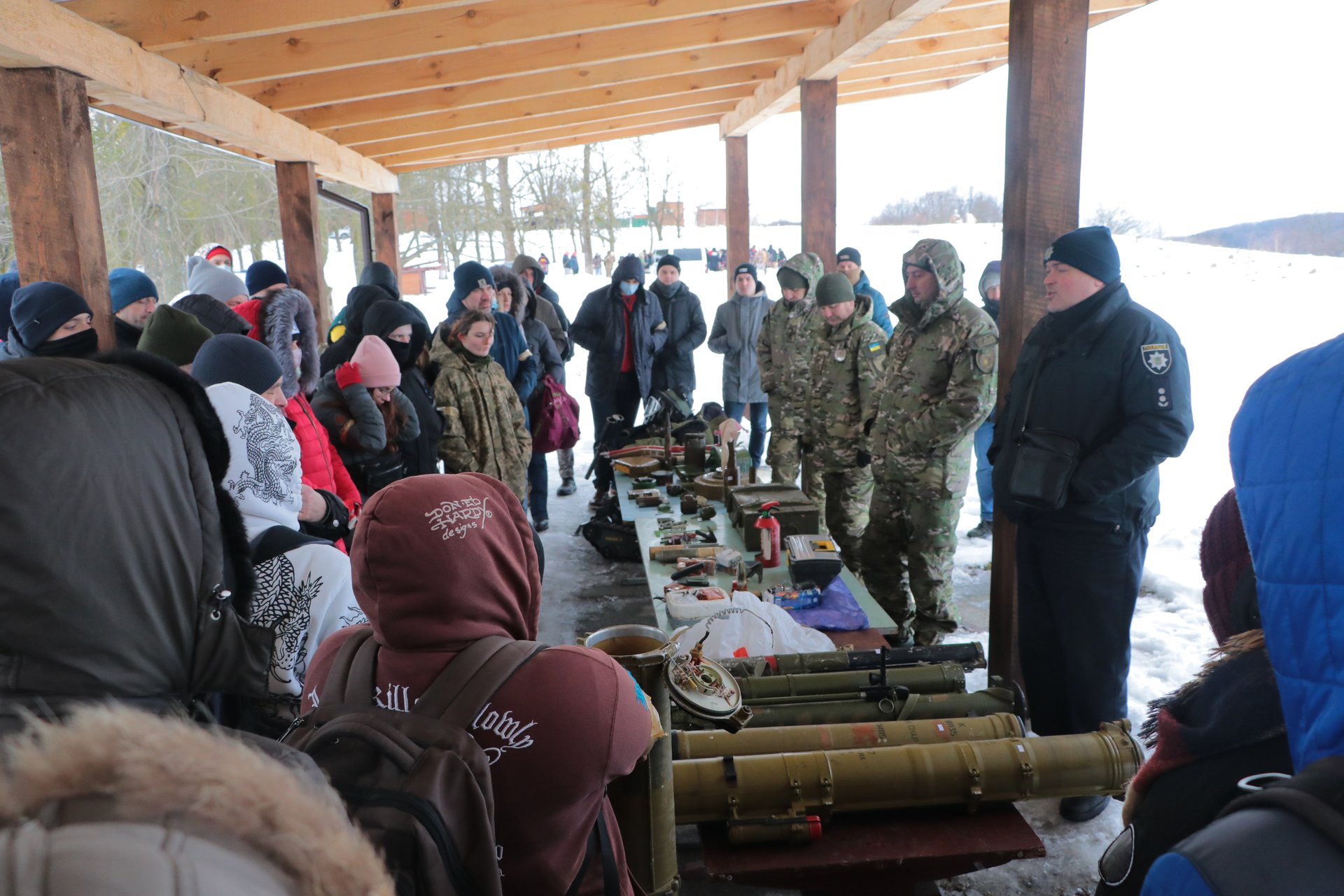У Львові відбувся вишкіл для цивільного населення