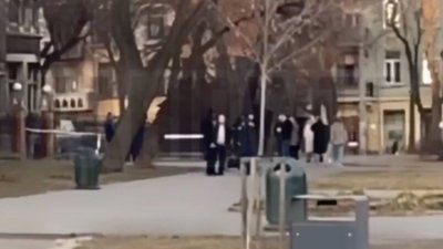 У Львові на одній з вулиць працюють слідчі