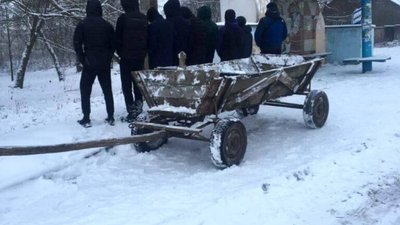На Рівненщині покарають любителів розваг із возами на Святвечір (ФОТО)
