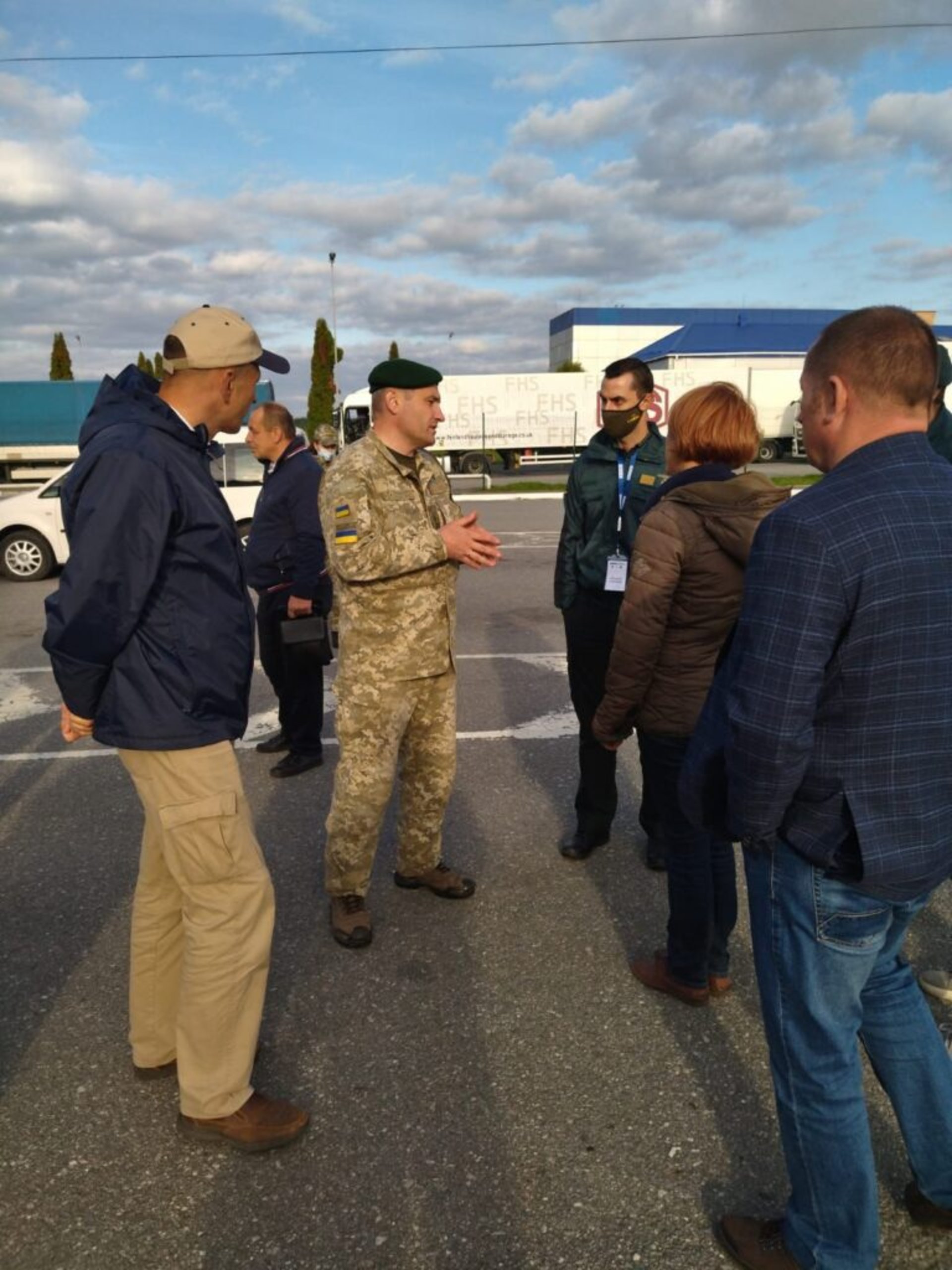 На Львівщині прикордонників відвідали представники цивільної гвардії Іспанії, фото ДПСУ