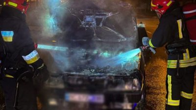 У Львові горів автомобіль