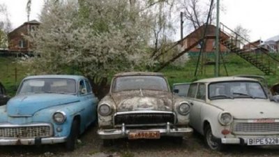 В Україні виявили кладовище ретро-автомобілів (ФОТО)