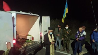 Львівщина прощається із загиблим на Донбасі земляком (ФОТО)
