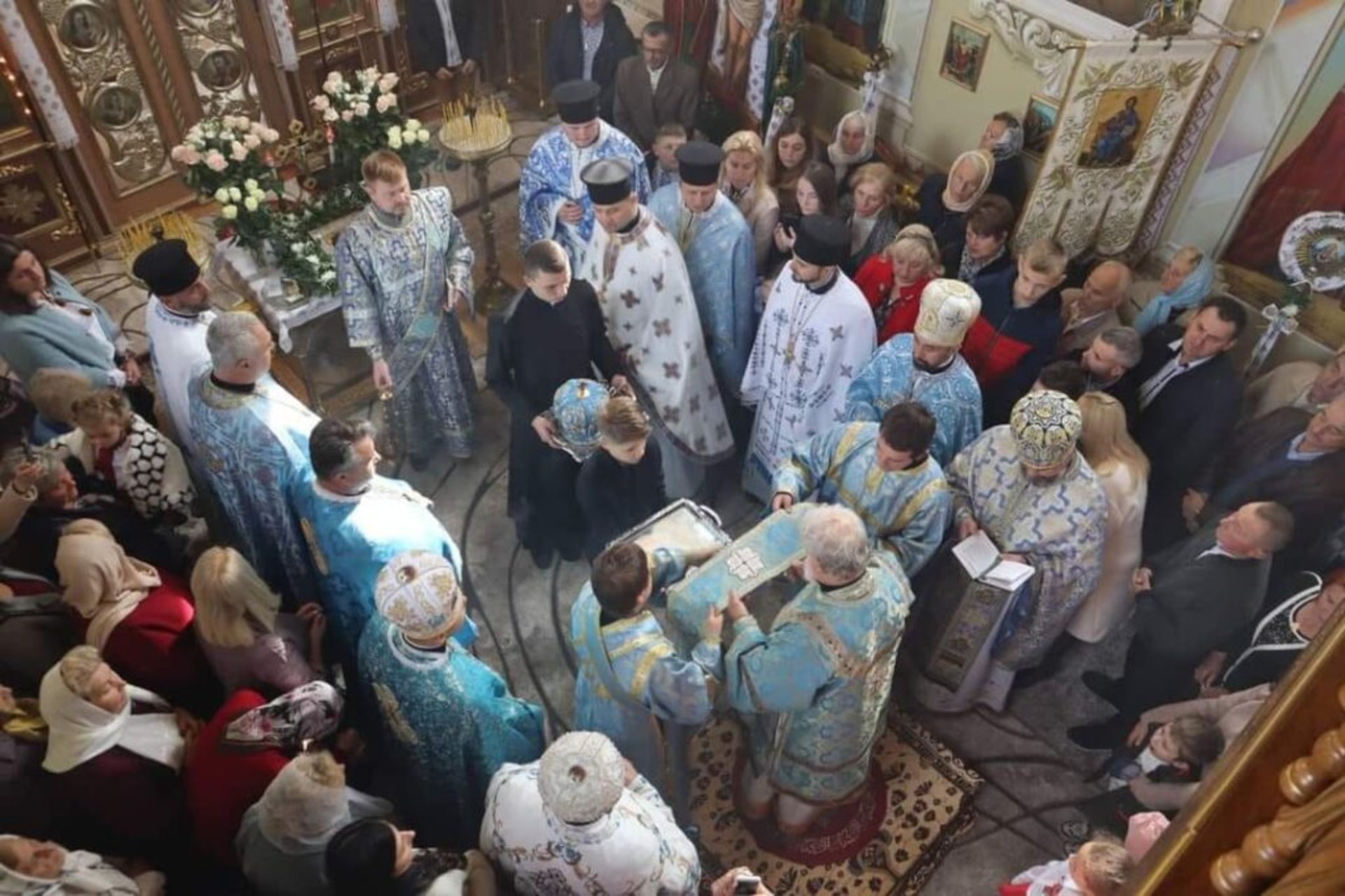 У селі Ямельня відбувся чин освячення храму Святого Архистратига Михаїла