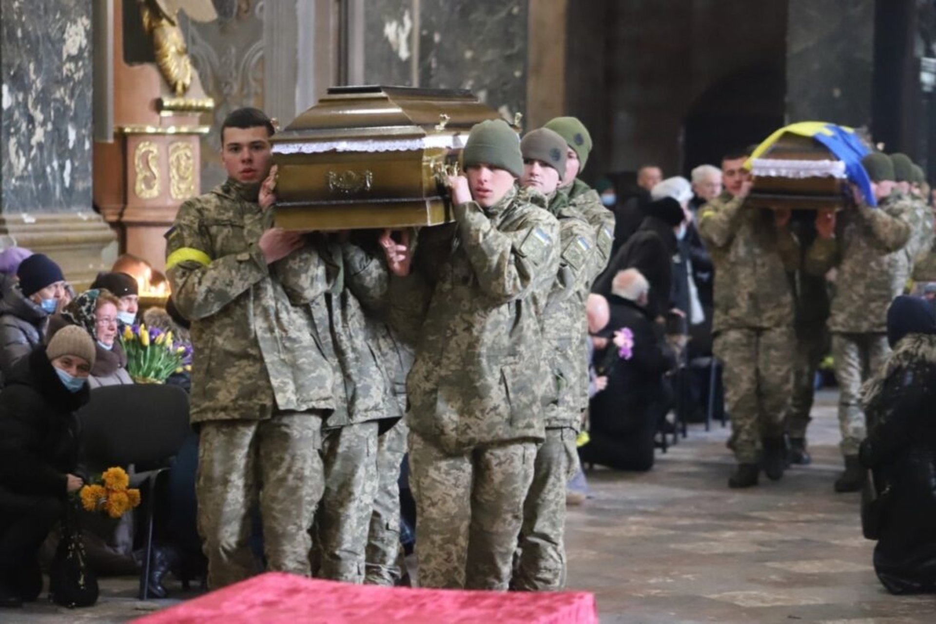 Львівщина провела в останній путь Героїв українсько-російської війни, фото Ірина Гримак/ФБ