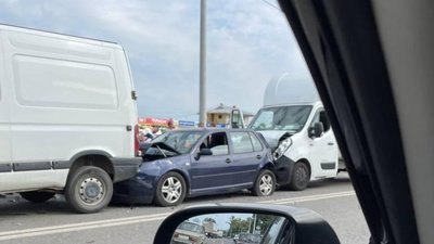 У Львові не розминулись п’ять автомобілів (ВІДЕО)