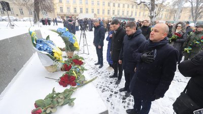 У Львові вшанували пам’ять В'ячеслава Чорновола