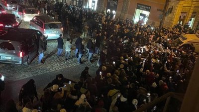 Президент Польщі Дуда гуляє у центрі Львова (ВІДЕО)