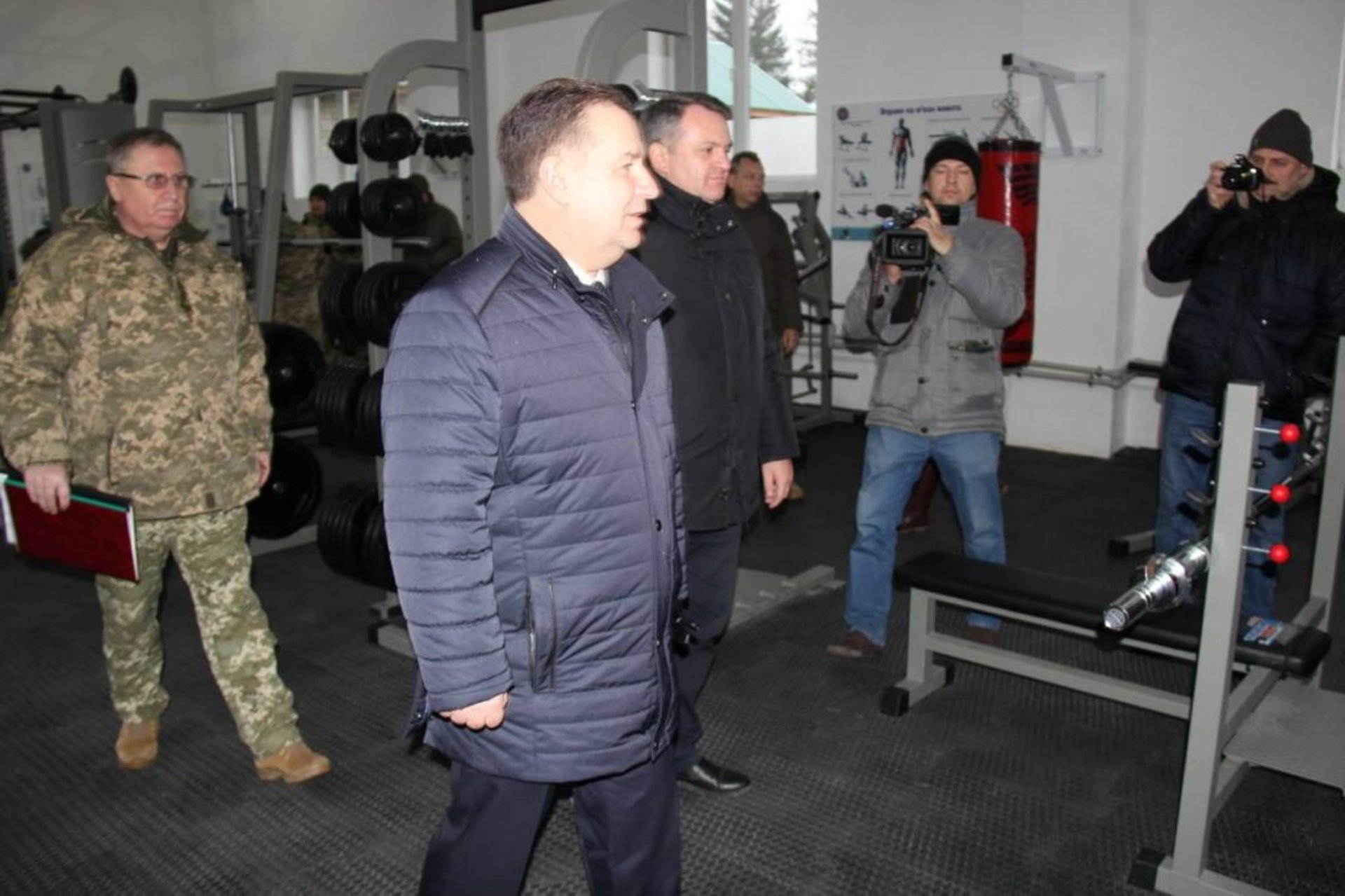На Яворівському полігоні оглянули новозбудоване житло для військовослужбовців. Фото: Павло Ткачук