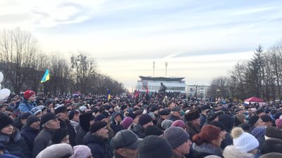 Червоноград очікує на прибуття Петра Порошенка (ВІДЕО)