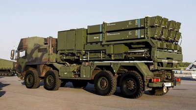Німецький комплекс IRIS-T вже працює на південному напрямку