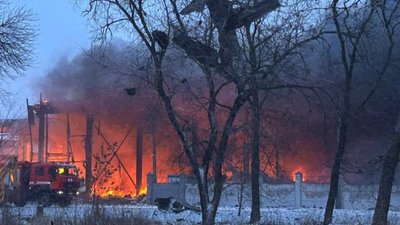 У Кривому Розі пошкоджений ТЦ та десятки приватних будинків (ФОТО)
