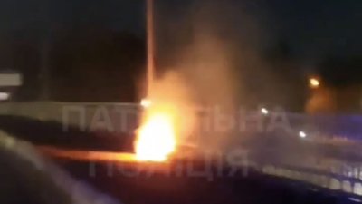У Львові горіла проводка вуличного освітлення (ВІДЕО)
