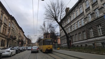 У Львові зупинився рух трамваїв