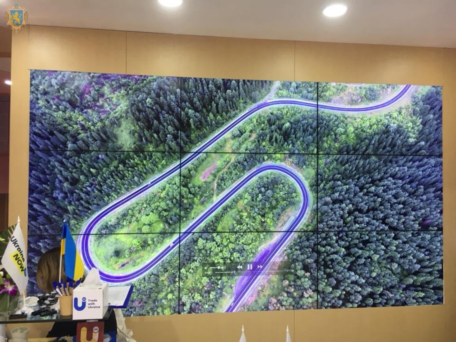 Львівщину як туристичну дестанацію презентували на виставці China International Import Expo в Шанхаї. Фото прес-служба ЛОДА.