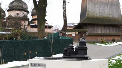На Львівщині відтворили у тактильній мініскульптурі один з найстаріших храмів