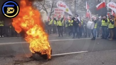 У Варшаві почався генеральний страйк фермерів