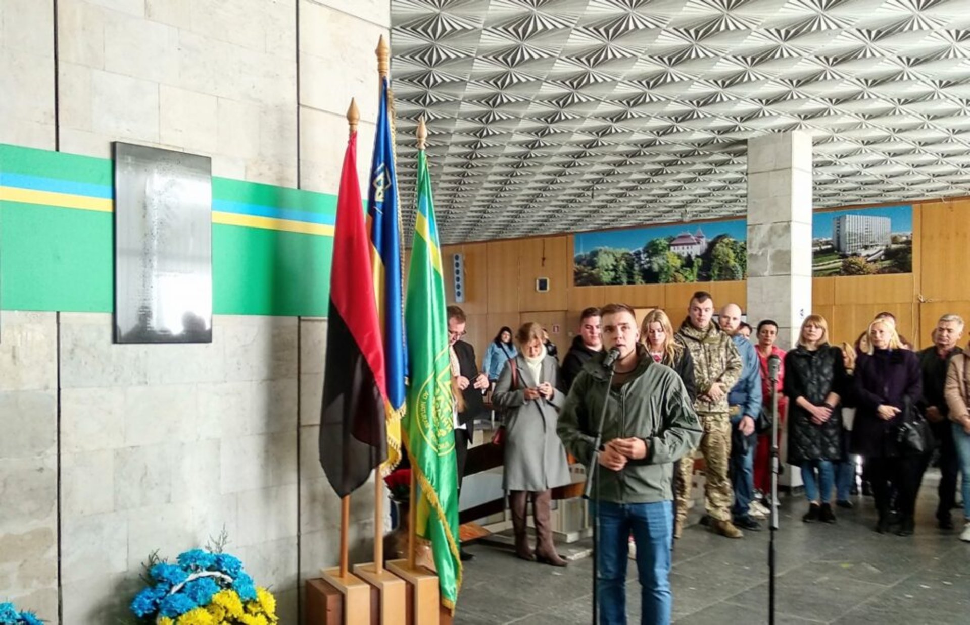 У Львові відкрили пам’ятні дошки Юрій Руфу та Олександру Капіносу