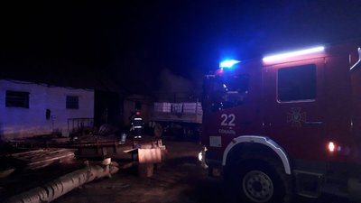 На Сокальщині горів цех
