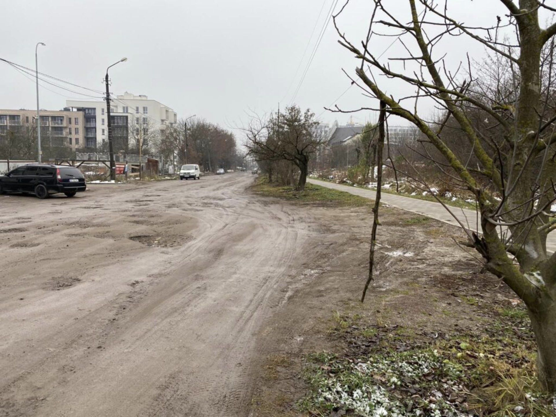 Львів’яни скаржаться на жахливу дорогу на одній з вулиць