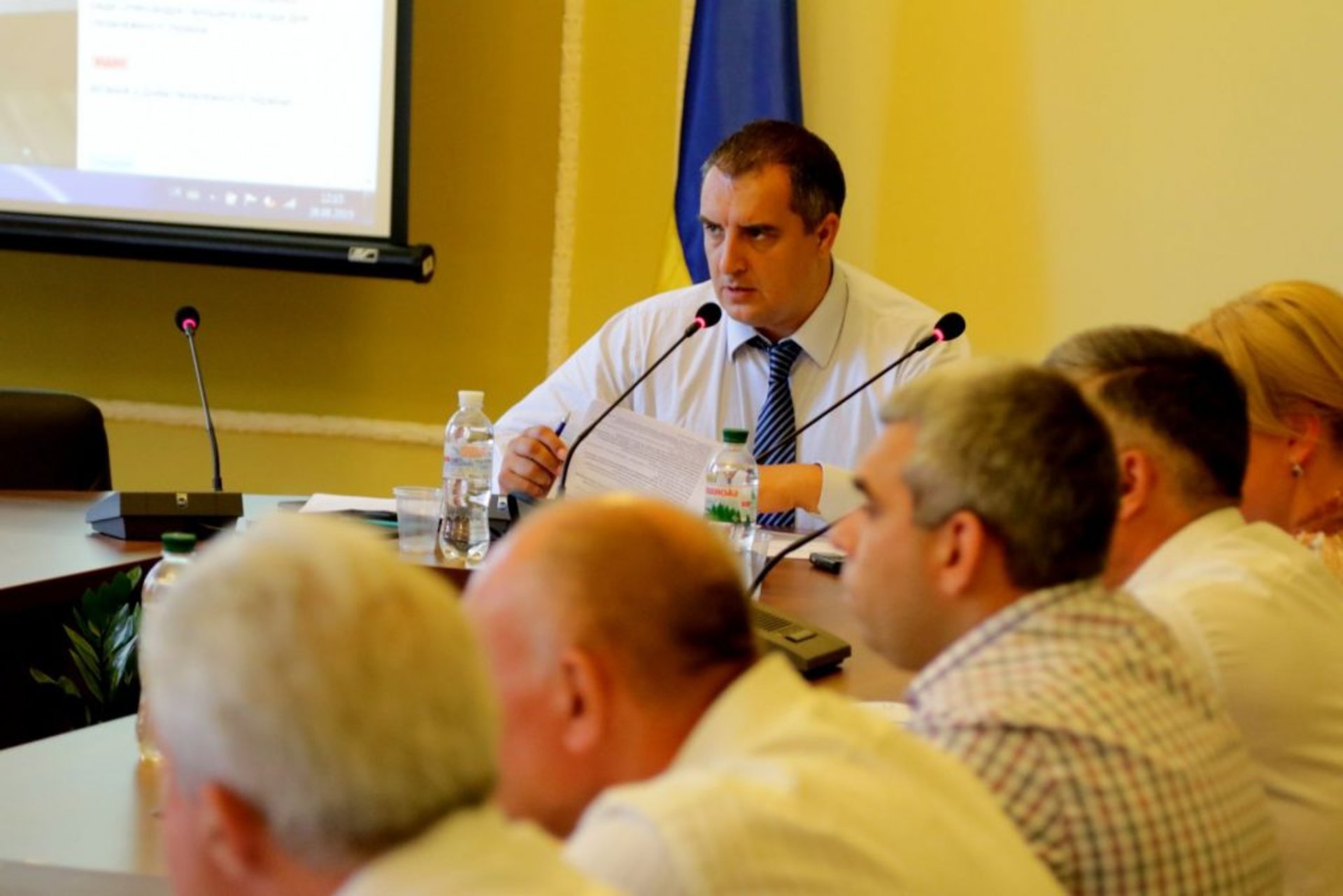 Голова Львівської обласної ради Олександр Ганущин. Фото Назарій Юськів, Четверта студія