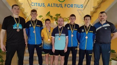 Команда з Львівщини виборола бронзу на чемпіонаті України з настільного тенісу
