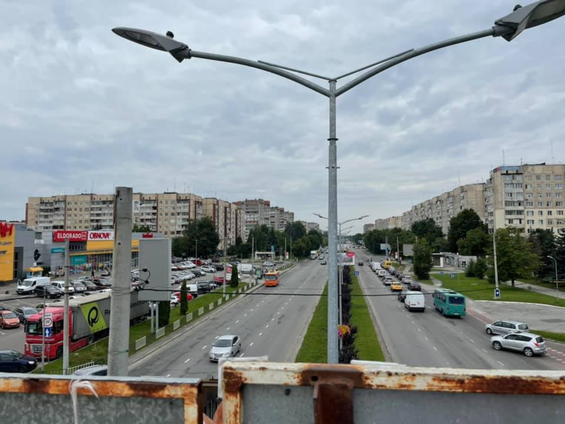 Міст на Княгині Ольги - Науковій, фото Ігор Зінкевич