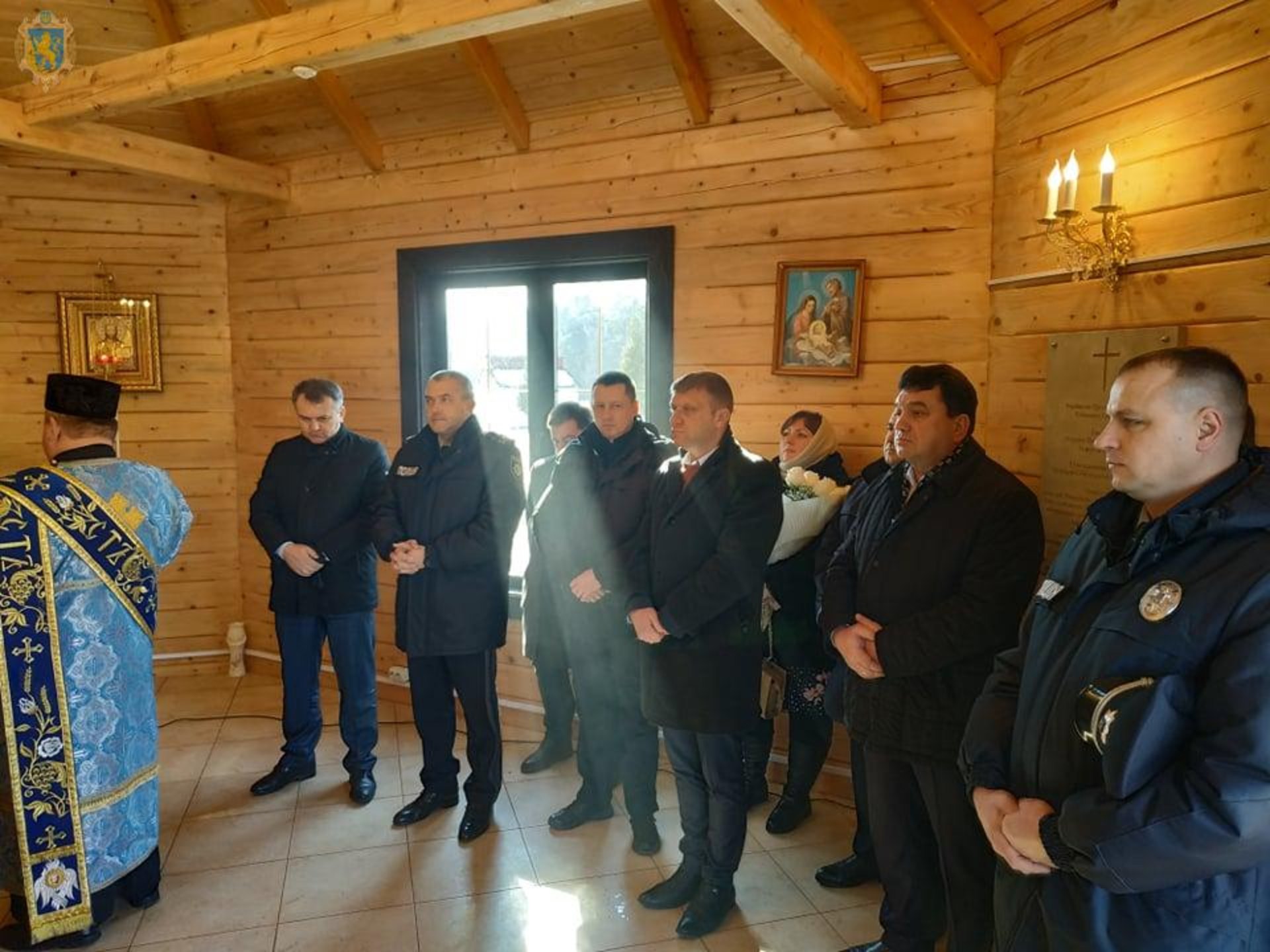 На Яворівщині освятили капличку університету внутрішніх справ