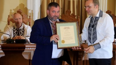 До Дня міста у львівській ратуші провели урочисту сесію