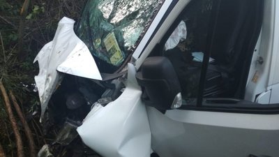 На Турківщині внаслідок ДТП загинув пішохід та пасажир мікроавтобуса (ФОТО)