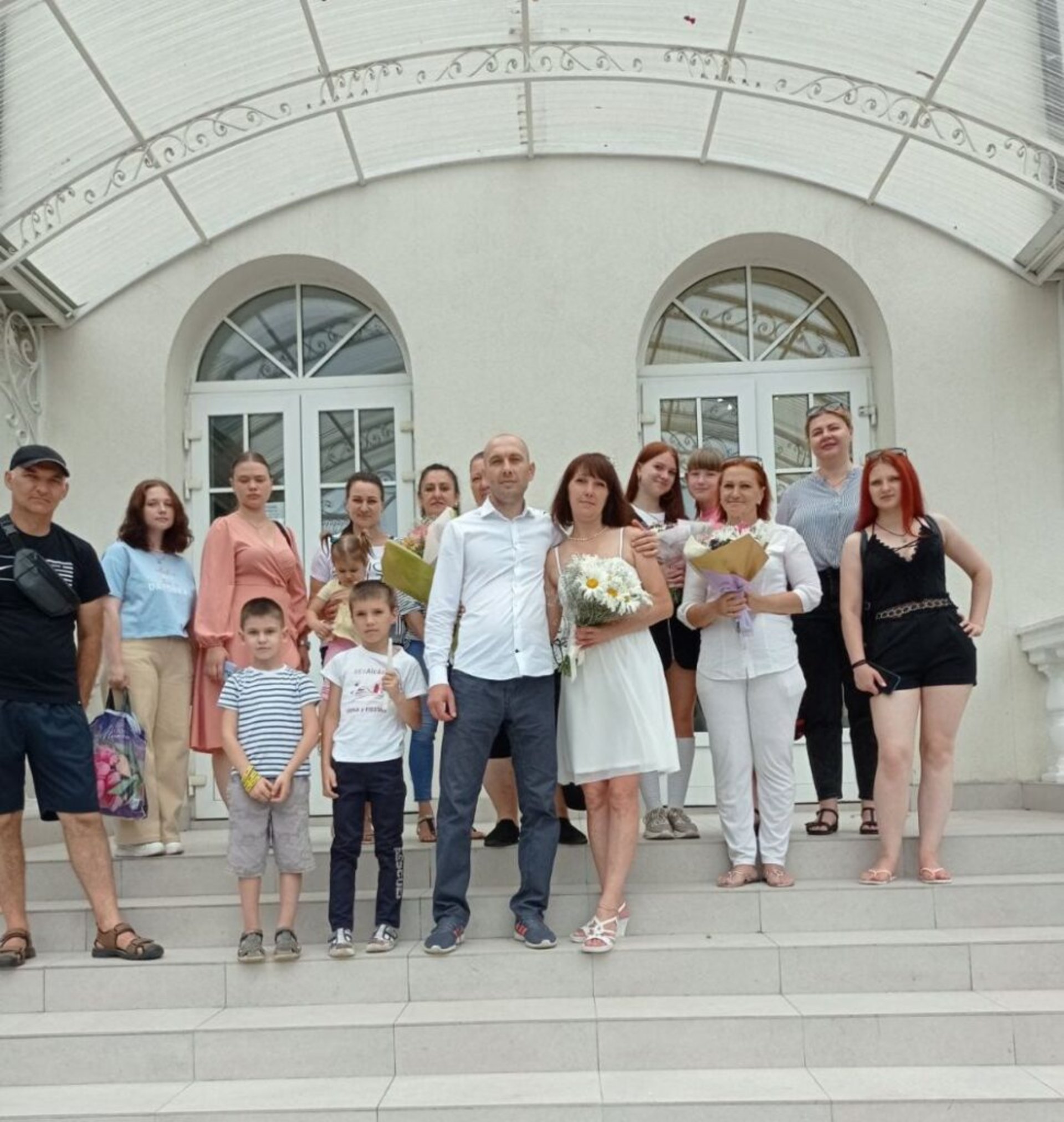 У модульному містечку Львова побралася пара з Лисичанська