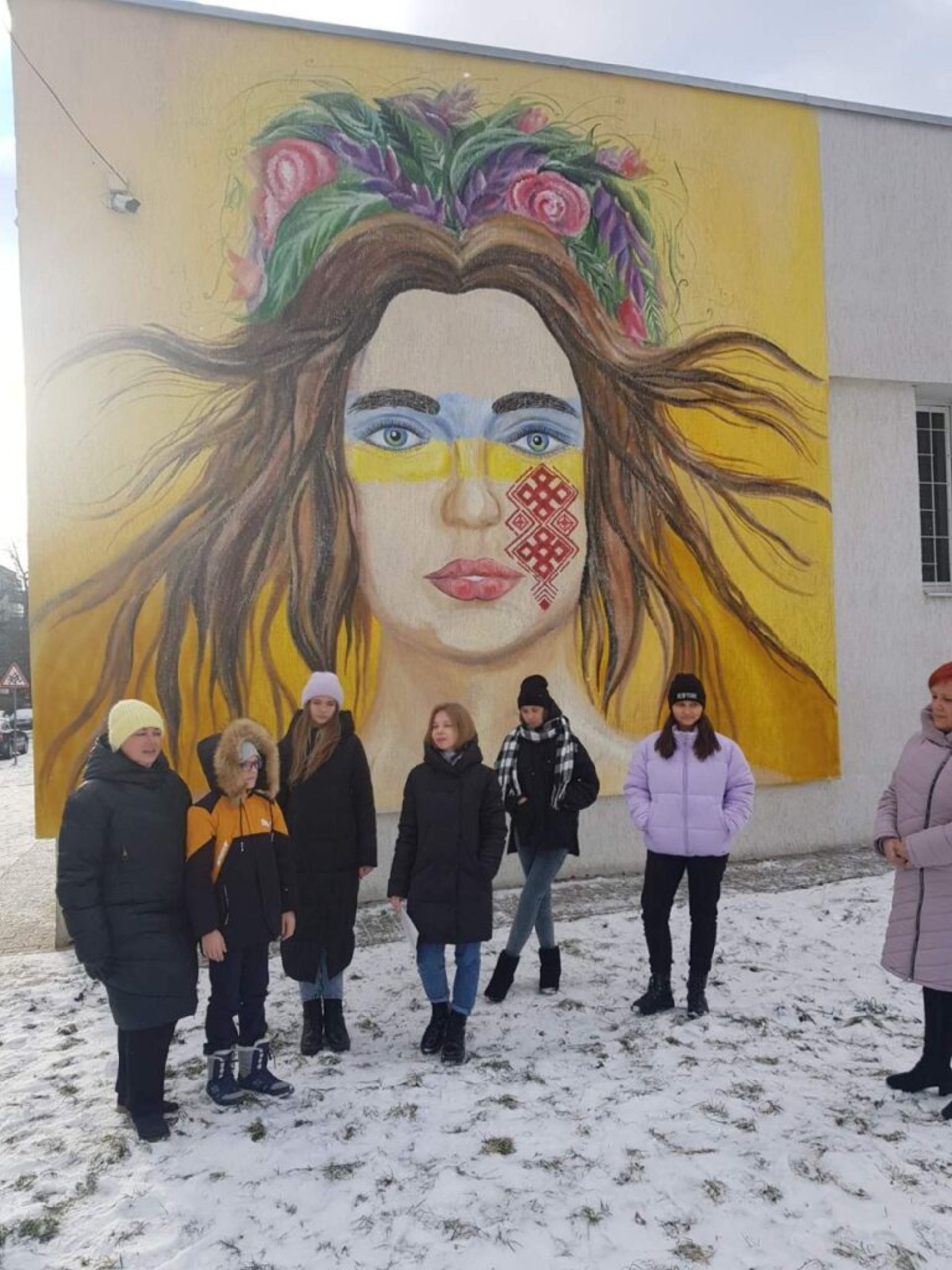 У Львові відкрили два нові стінописи, які виграли у конкурсі шкільних муралів, фото ЛМР