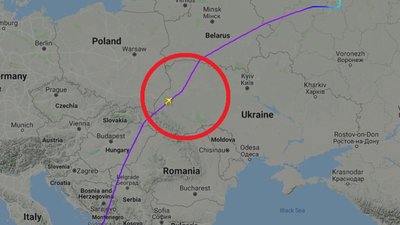 Російським авіакомпаніям відкрили небо над Західною Україною? (ФОТО)