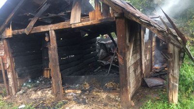 На Бродівщині згорів житловий будинок