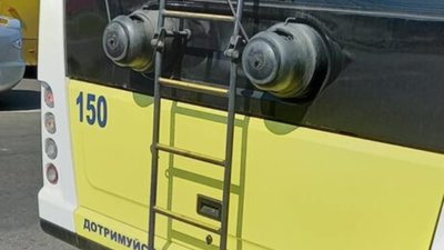 У львівських тролейбусах не вмикають кондиціонери під час спеки