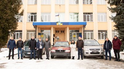 З Дрогобиччини на передову поїхали ще чотири Франкомобілі