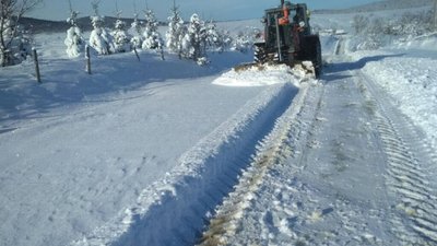 Для очищення доріг Львівщини від снігу задіяли 158 одиниць техніки